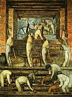 Mill Paintings - The Sugar Mill by Diego Rivera